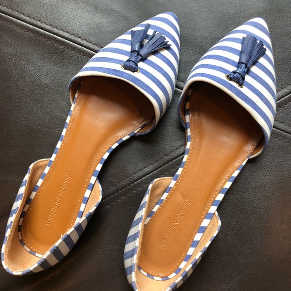 Southern Proper D’orsay Flats Sz 7 EUC - Picture 2 of 5